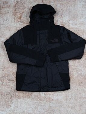 The North Face Gray Black Coat Mens Ski Snow Jacket Size Small